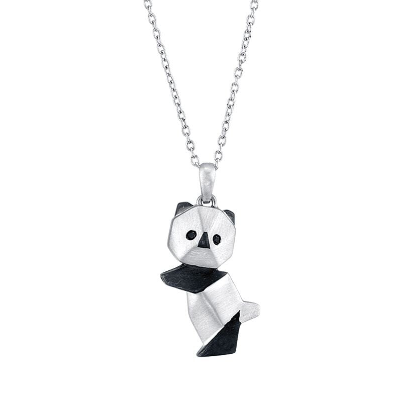 Origami Panda Pendant