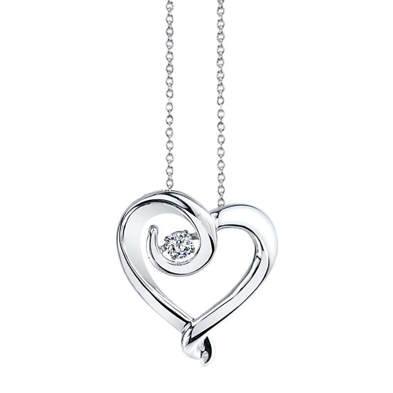 Kissing Hearts® Eternal Embrace Pendant
