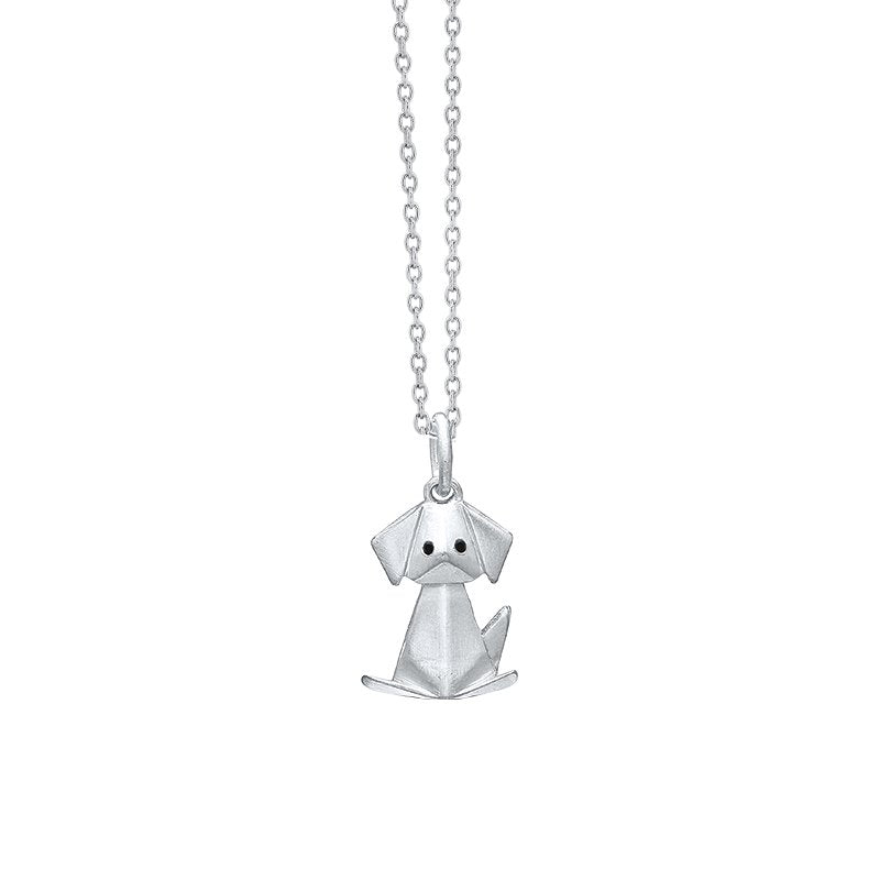 Origami Dog Pendant
