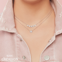 Shy Creation® Celestial Burst Pendant Necklace