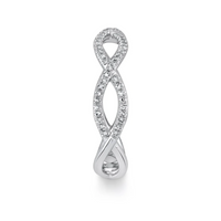 Shy Creation® Infinity Weave Diamond Band