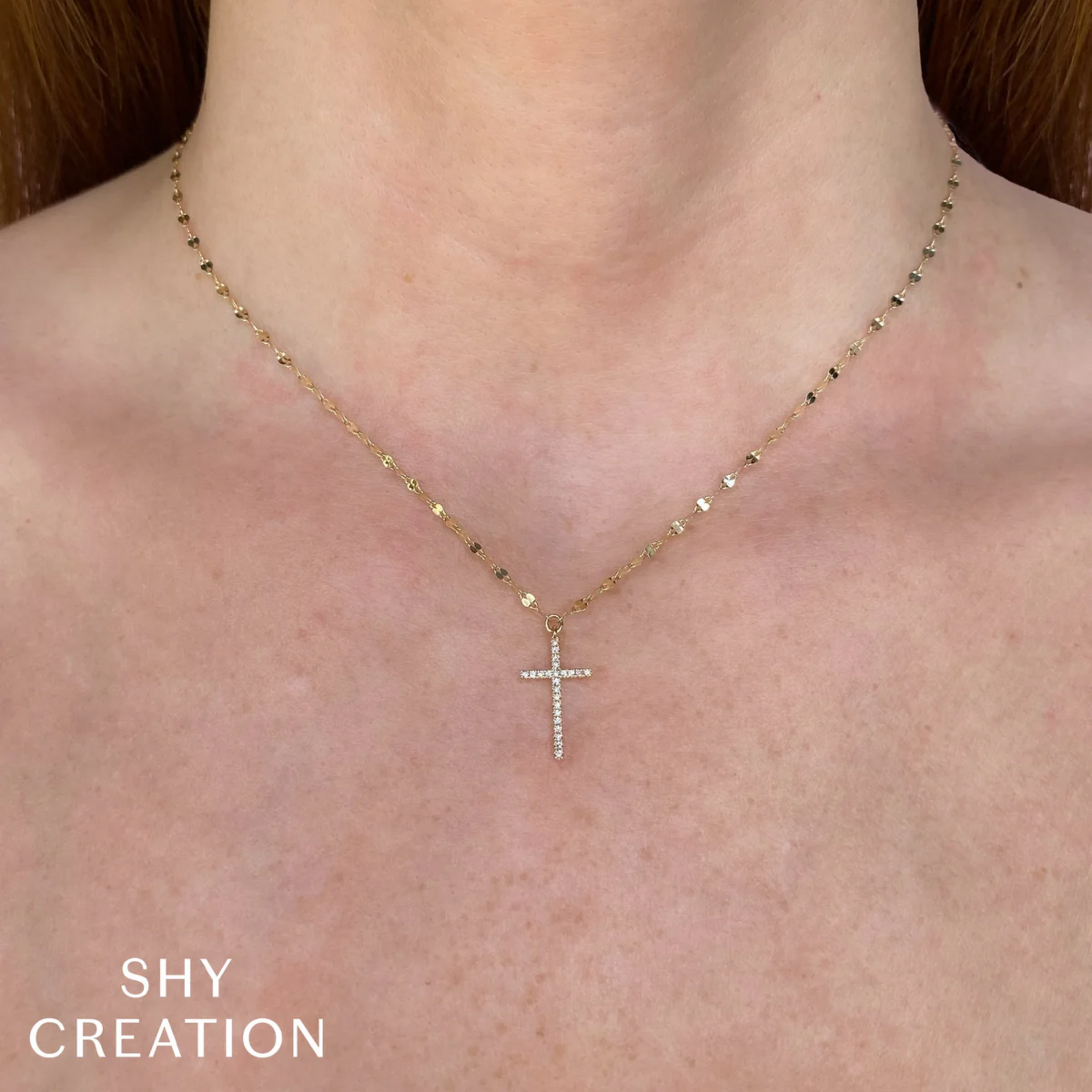 Shy Creation® Celeste Cross Pendant