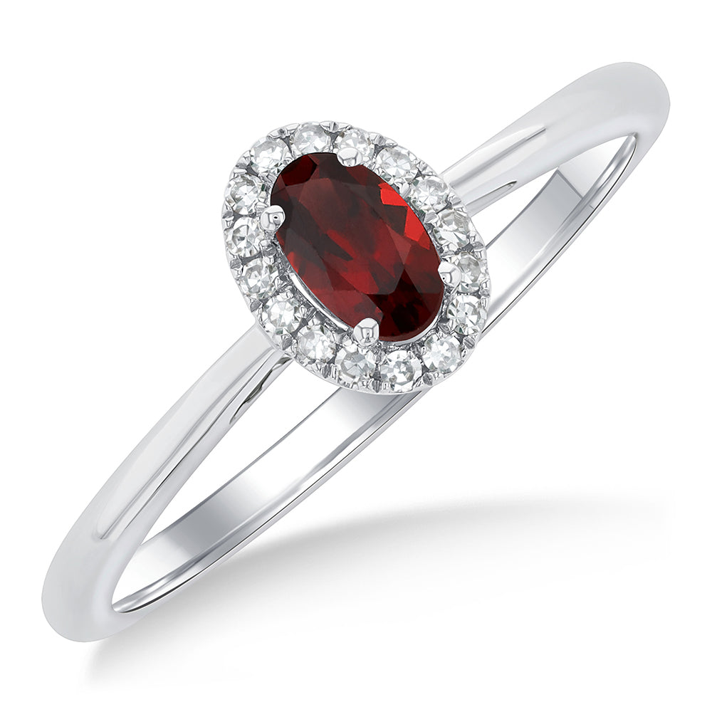 Lavalight Garnet Ring