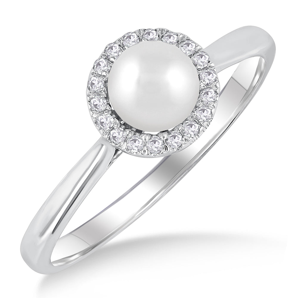 Silken Light Pearl Ring