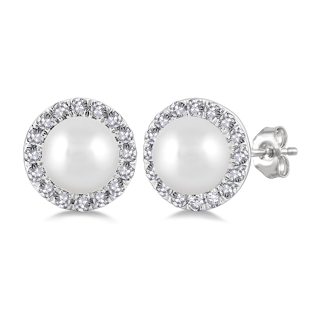 Silken Light Pearl Earrings