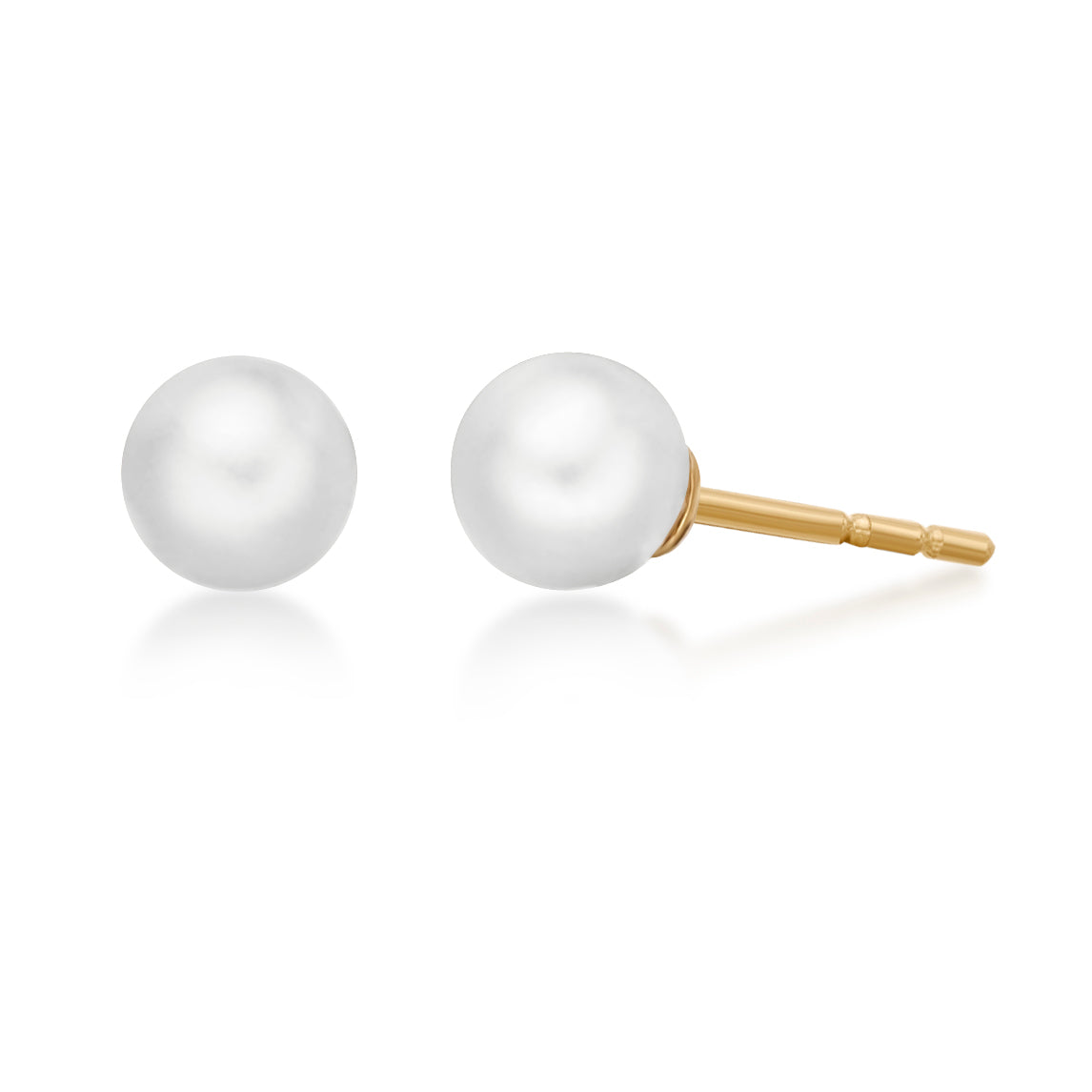 Moonspot 4mm Pearl Stud Earrings