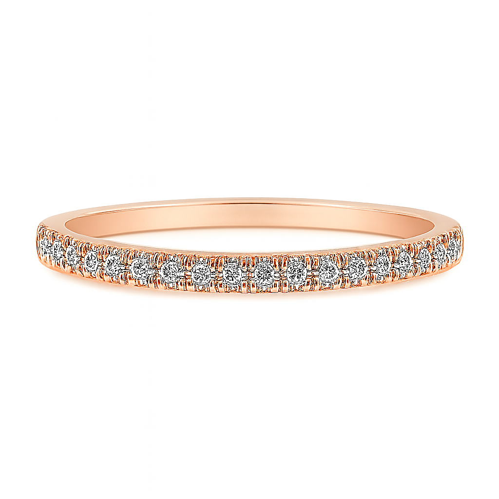 Whisper Line Diamond Band