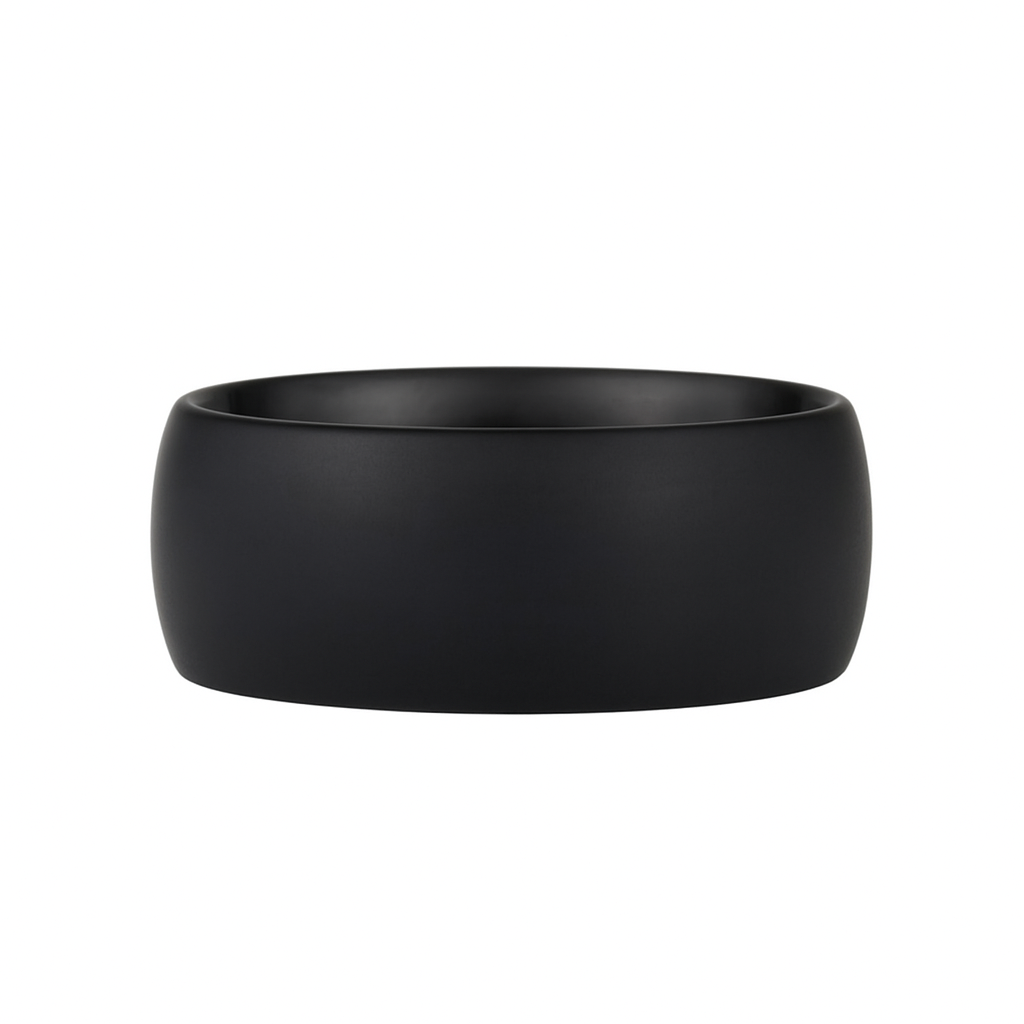 Heavy Stone® Domed Zirconium Men’s Band