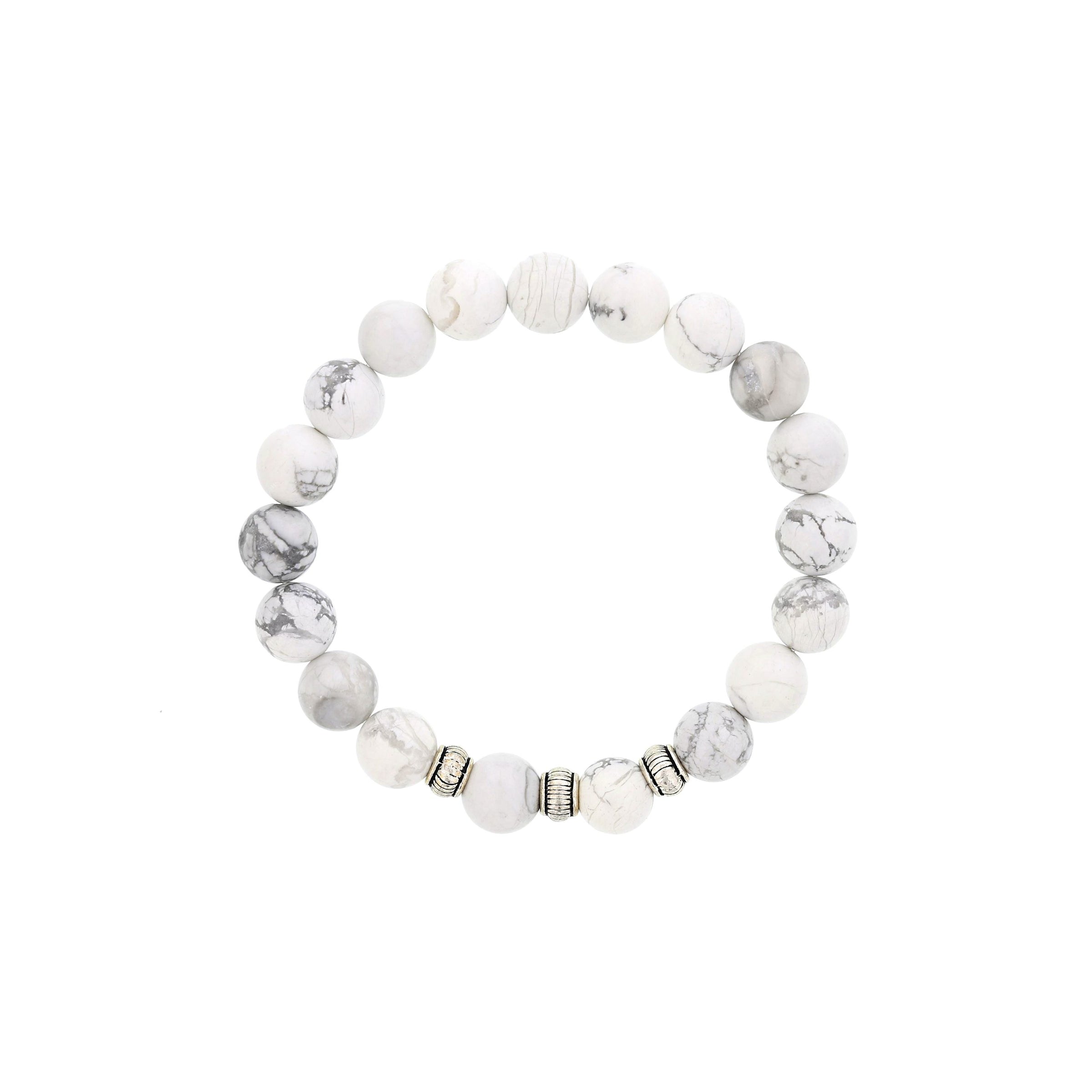 Dee Berkley® Tranquil White Howlite Bracelet
