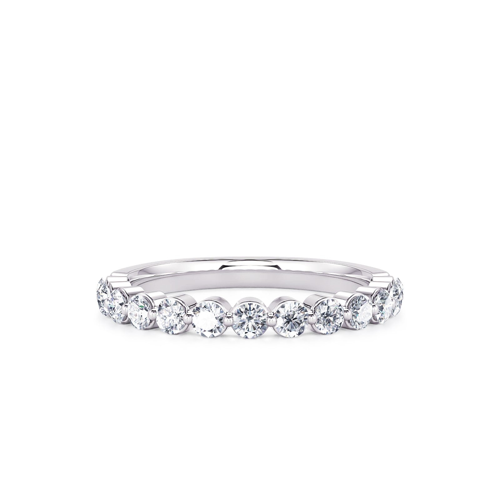 Iced Diamond Continuum Anniversary Band