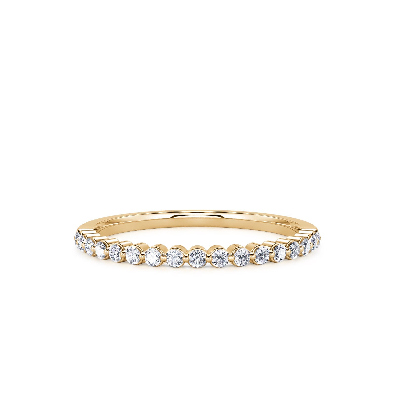 Golden Diamond Continuum Anniversary Band