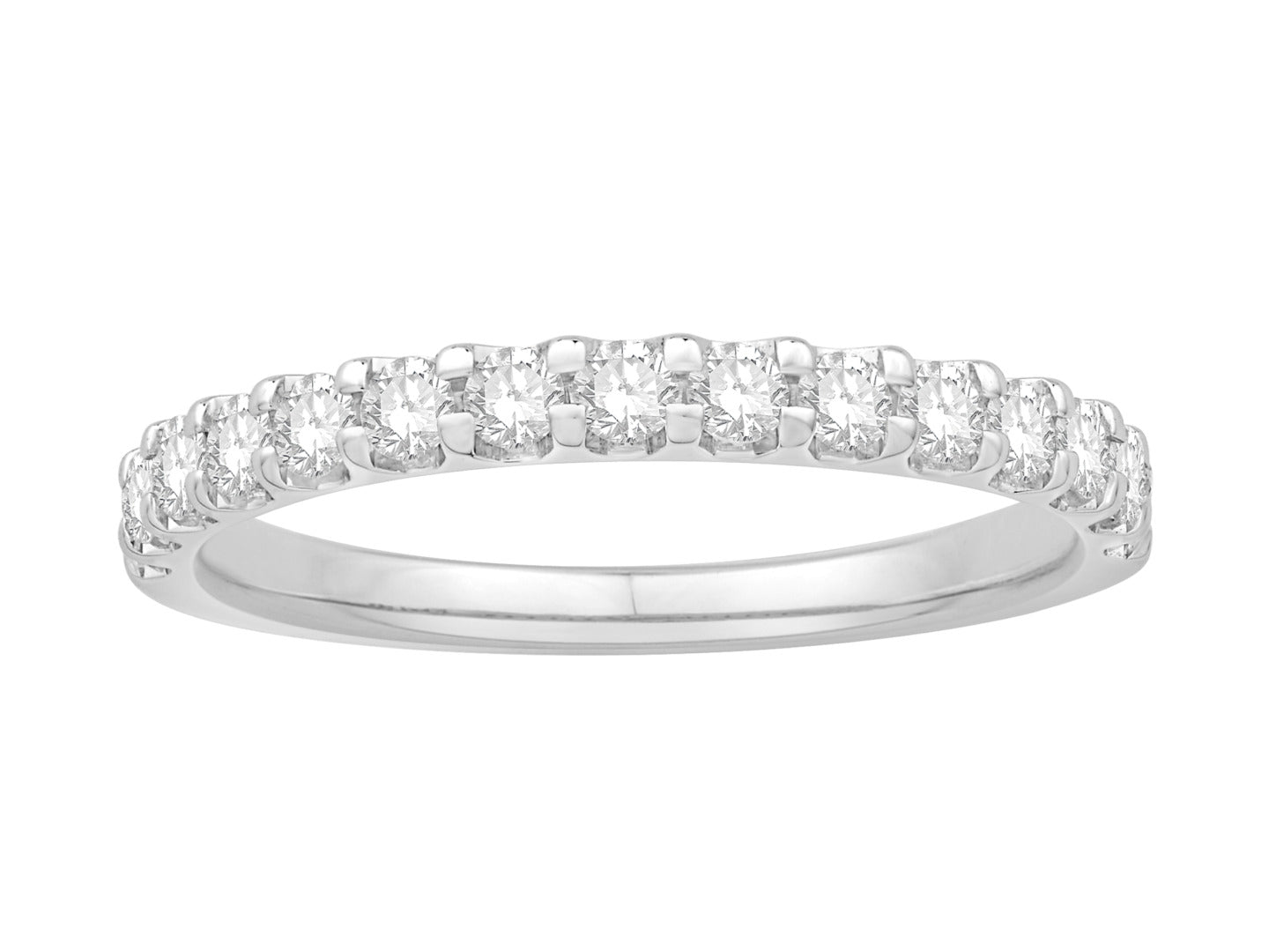Two Hearts® Platinum Eternal Flame Diamond Band