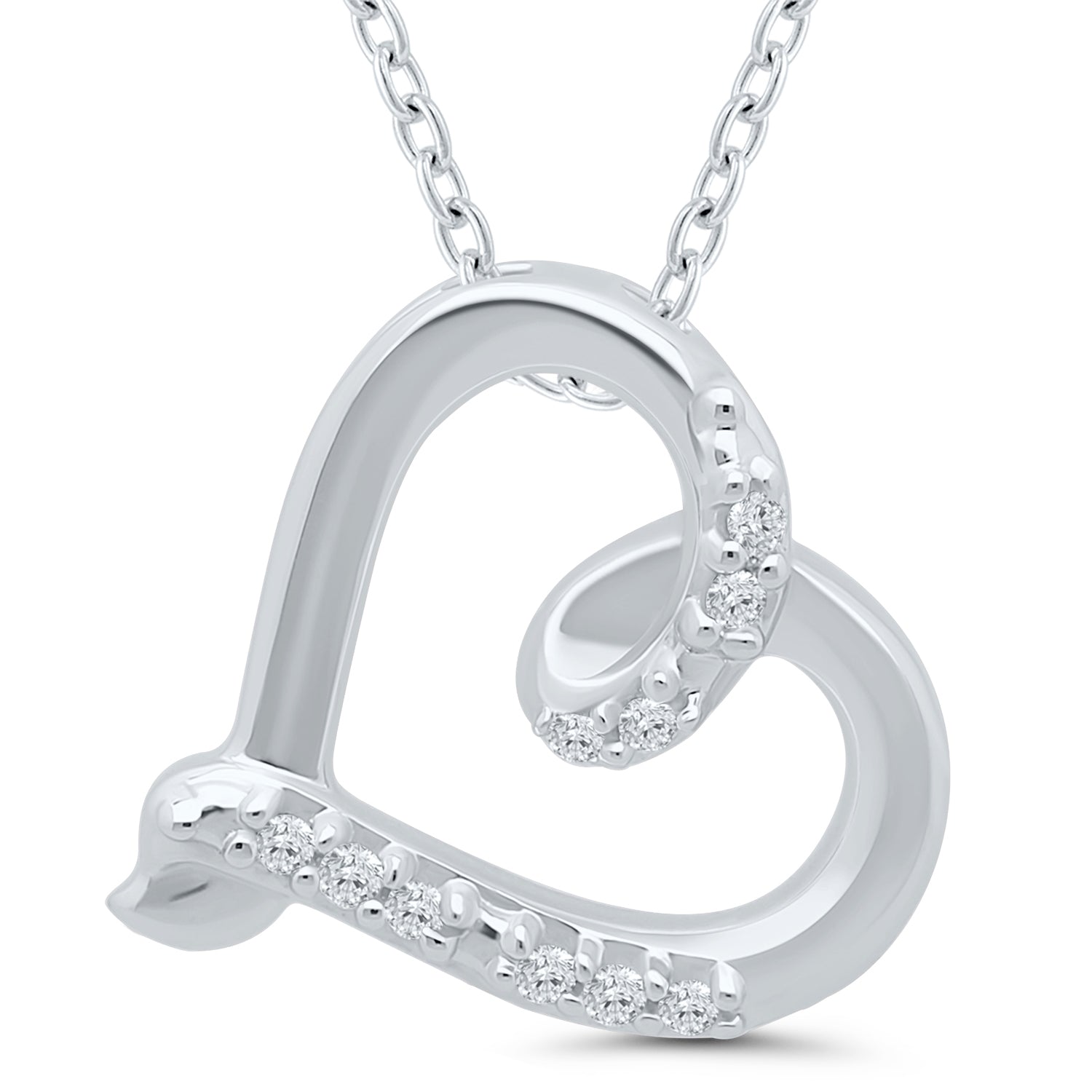 Kissing Hearts® Forever Heart Pendant