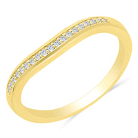 Two Hearts® Promise Curve Diamond Band