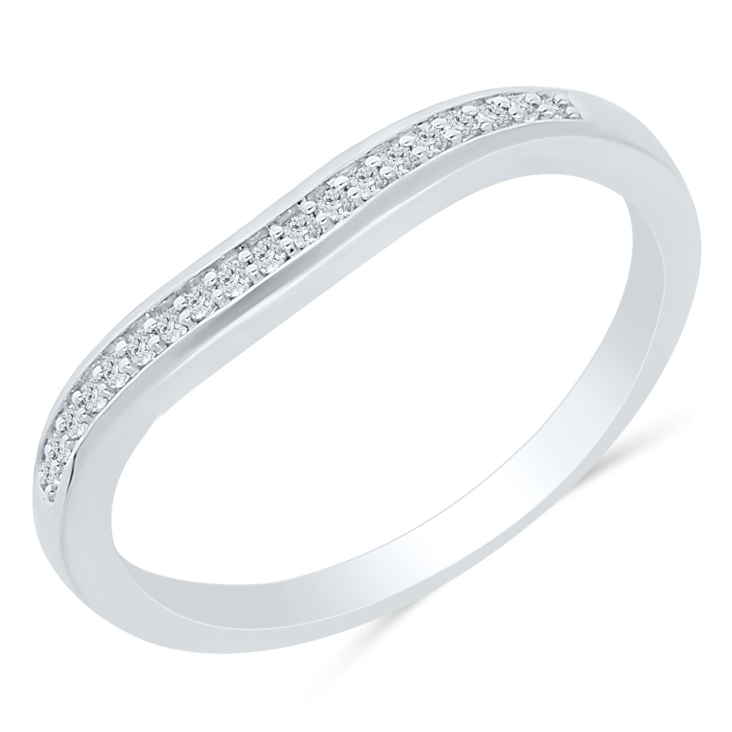 Two Hearts® Promise Curve Diamond Band