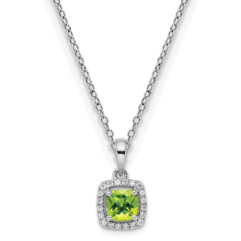 Velvet Aura Peridot Pendant