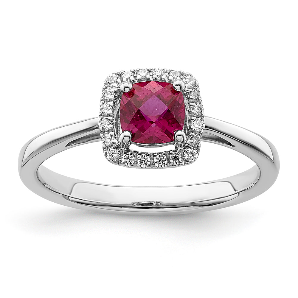 Scarlet Heat Ruby Ring