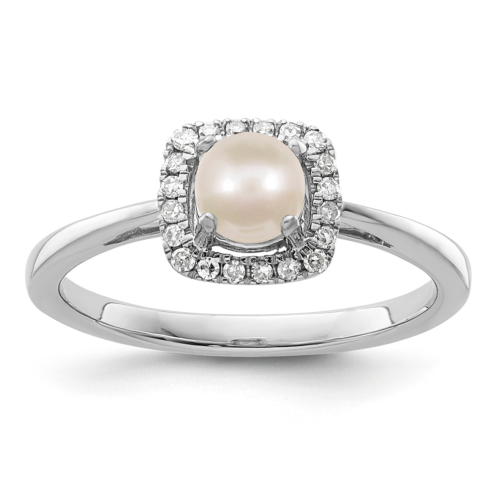 Moonlit Grace Pearl Ring