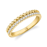 Shy Creation® Lustre Line Diamond Band