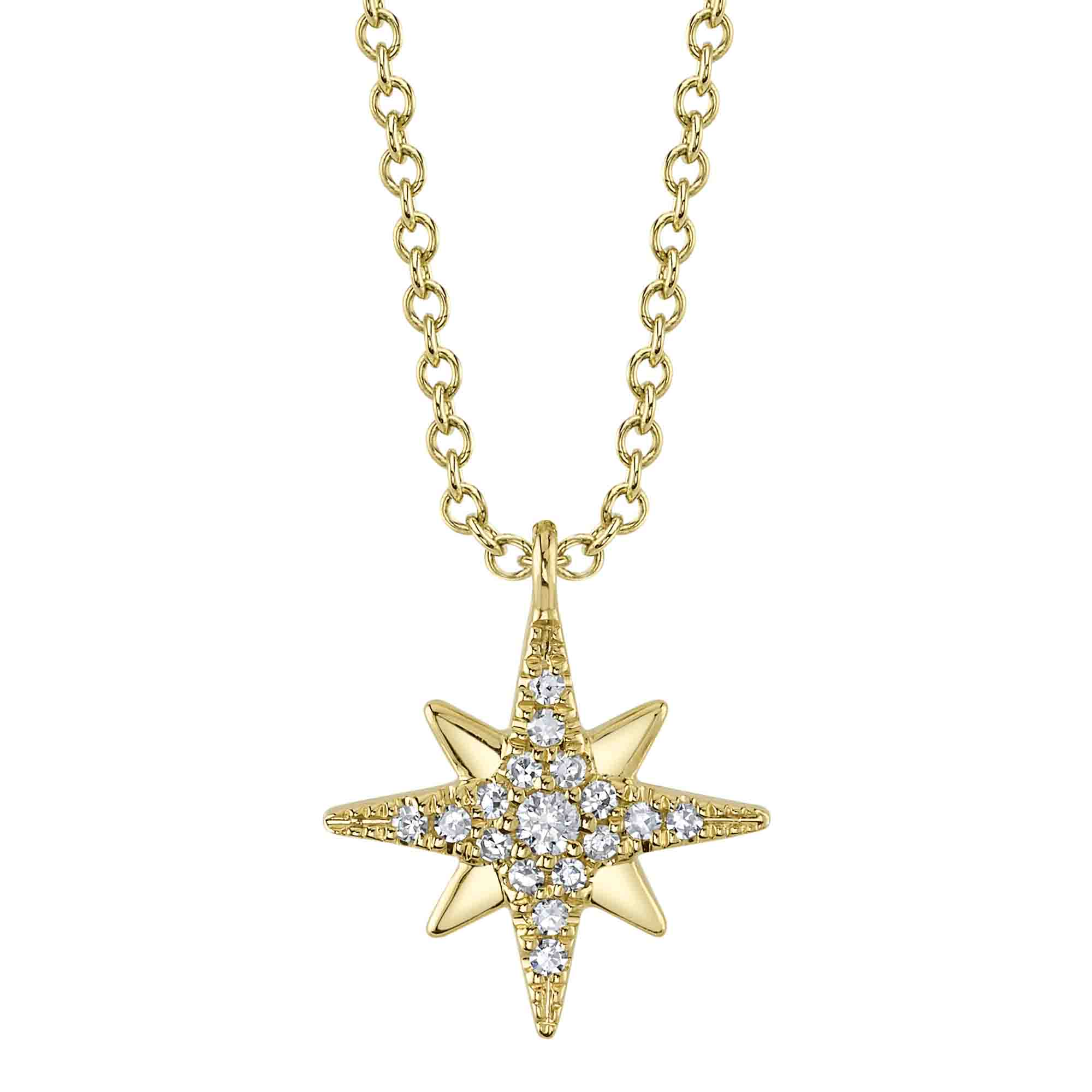 Shy Creation® North Star Diamond Pendant