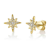 Shy Creation® North Star Diamond Studs