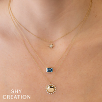 Shy Creation® North Star Diamond Pendant