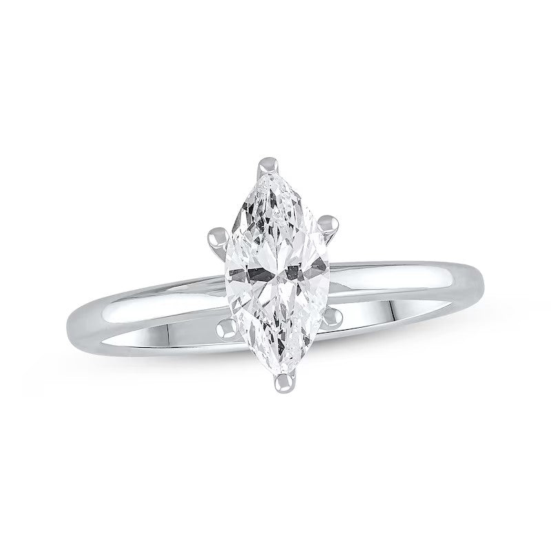 Marquise Diamond Solitaire