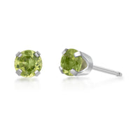 Peridot Pop Stud Earrings
