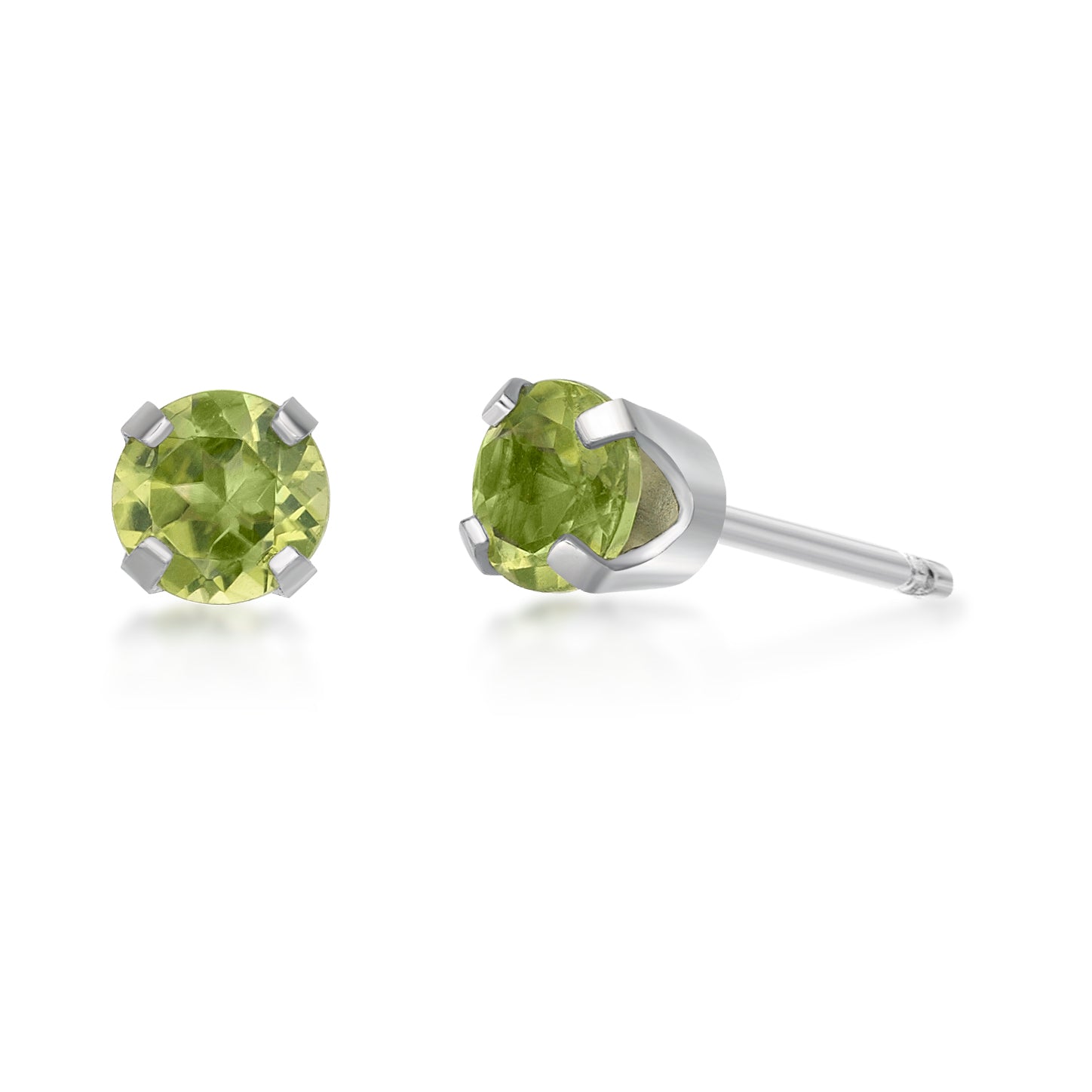 Peridot Pop Stud Earrings