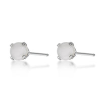Ethereal Opal 4mm Stud Earrings