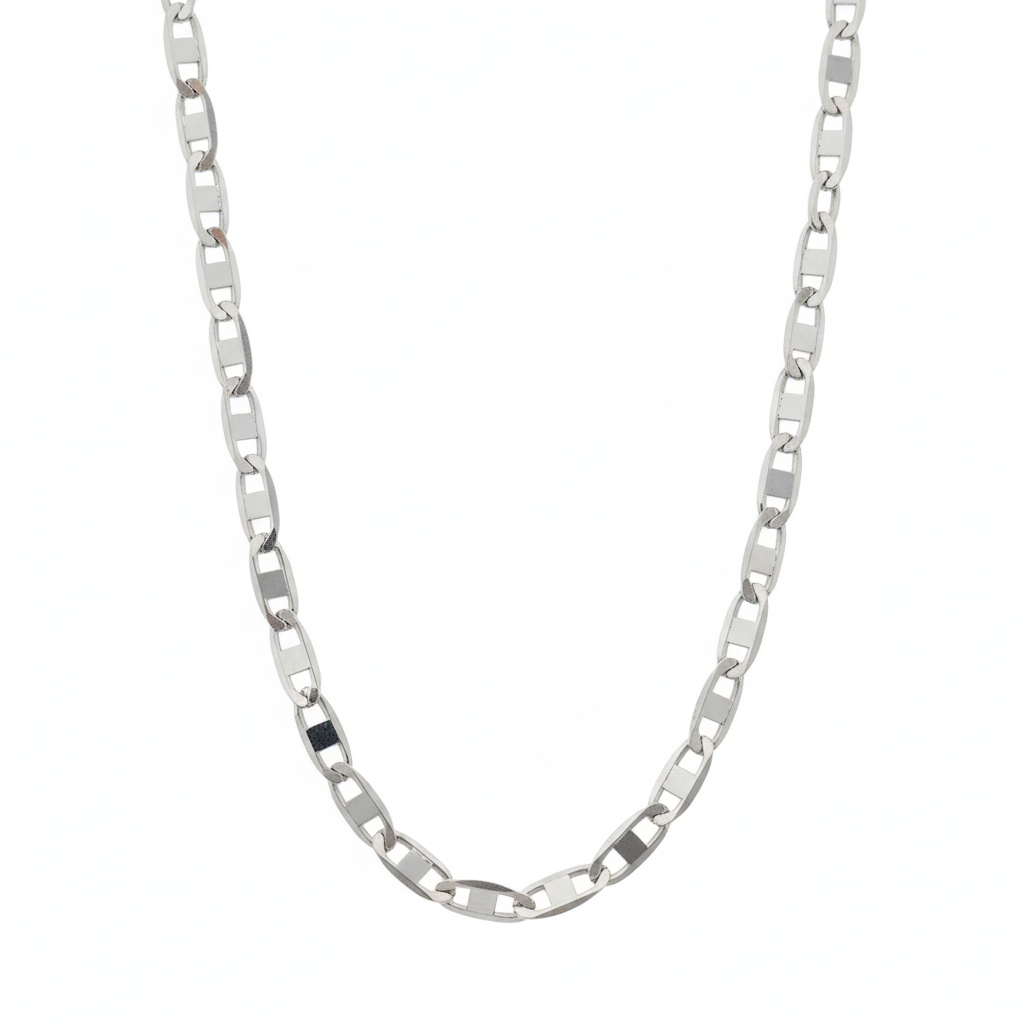 Silver Valentino Link Chain – Harry Ritchies