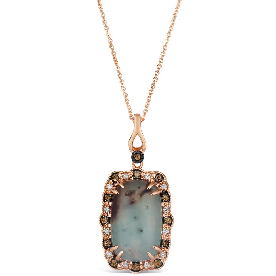 Le Vian® Mystic Frame Peacock Aquaprase Pendant