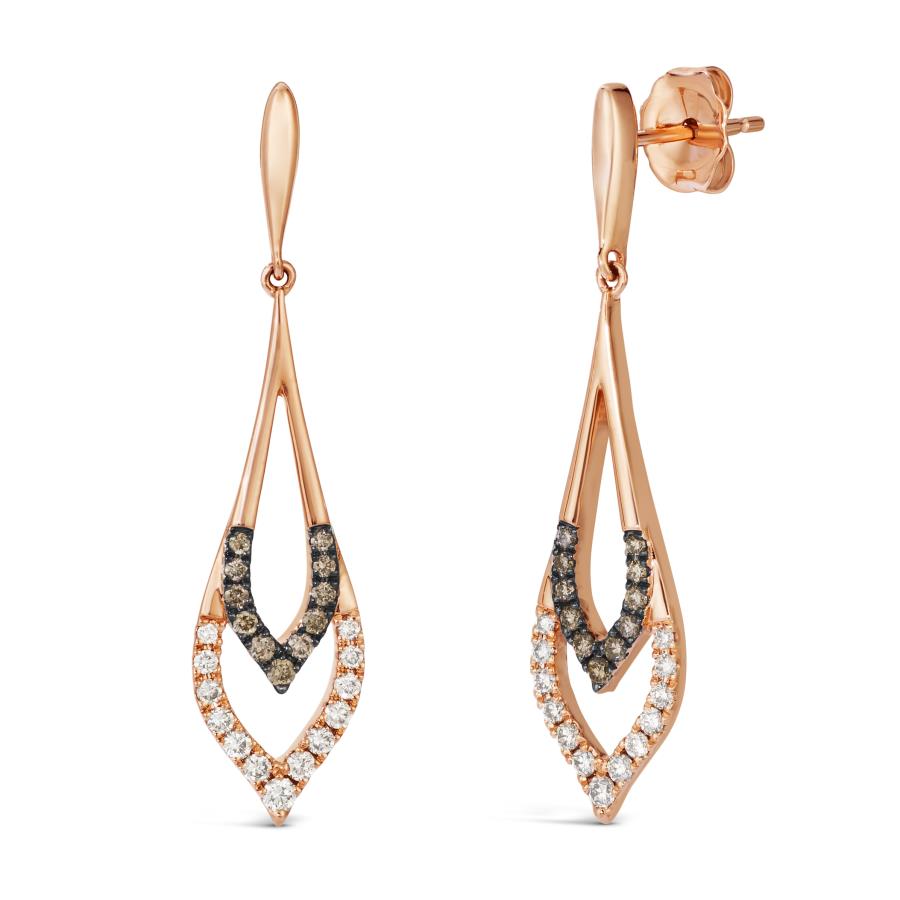 Le Vian® Chevron Glow Drop Earrings