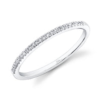 Shy Creation® Petite Pavé Diamond Band