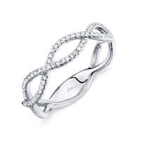 Shy Creation® Infinity Weave Diamond Band
