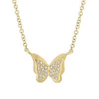 Shy Creation® Flutter Butterfly Necklace