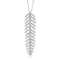 Shy Creation® Featherfall Diamond Drop Pendant