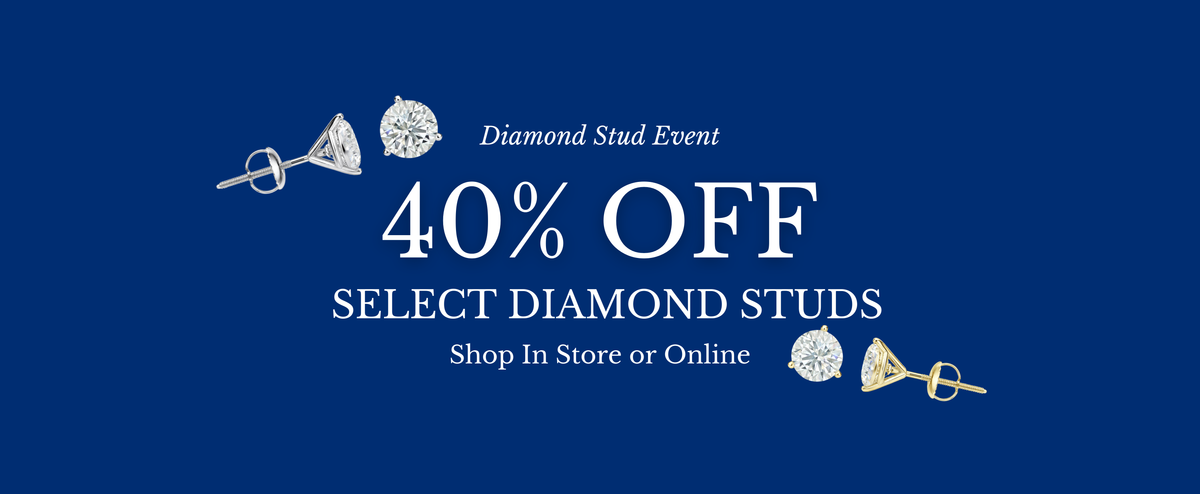 40% Off Select Diamond Studs
