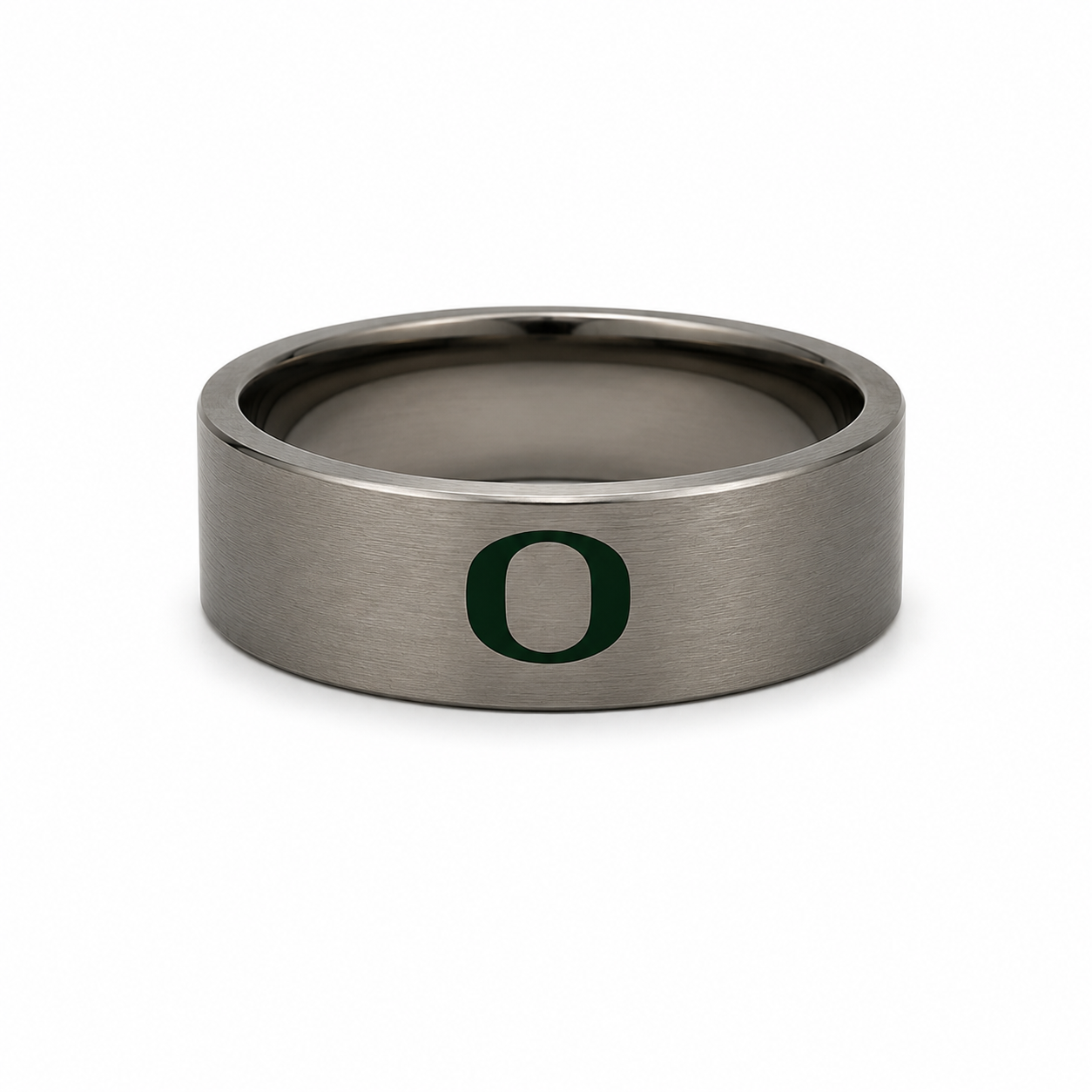 Oregon Ducks® Titanium Green "O" Band