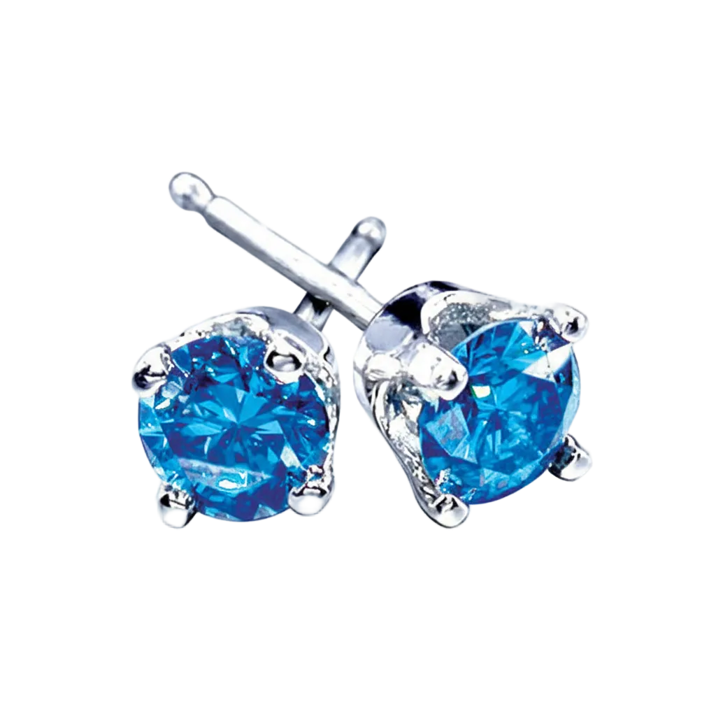 Celestial Diamond Ice Stud Earrings
