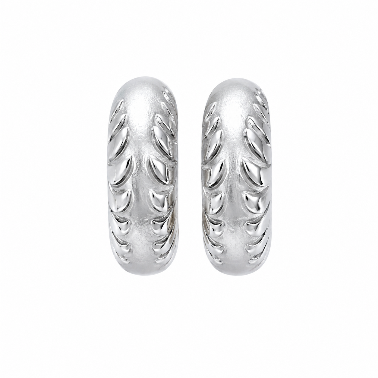 Oregon Ducks® Winged Hoop Earrings