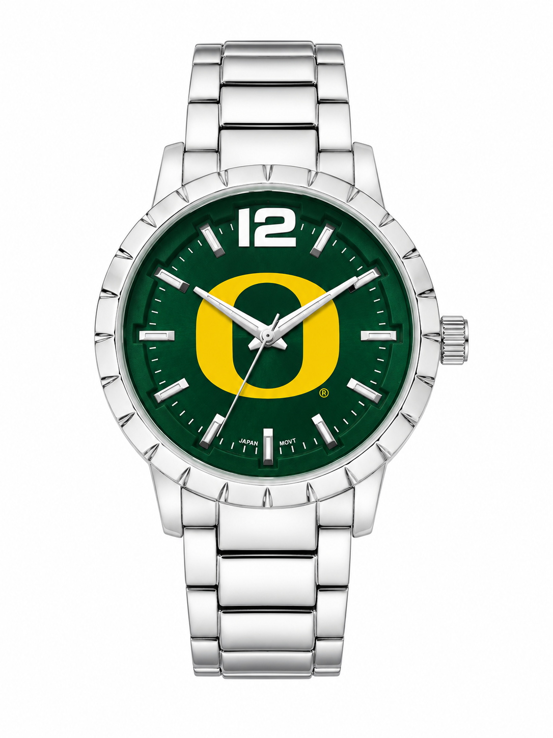 Oregon Ducks® Stainless Steel Watch