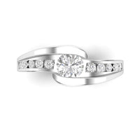 Love Story® Strong Embrace Round Diamond Bridal Set