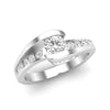 Love Story® Strong Embrace Round Diamond Bridal Set
