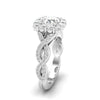 Love Story® Enchanted Path Round Diamond Engagement Ring