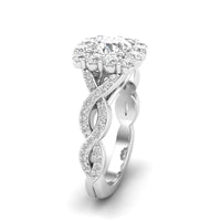 Love Story® Enchanted Path Round Diamond Engagement Ring