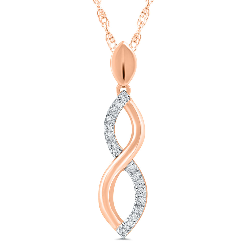Twisted Ice Pendant