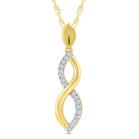 Twisted Ice Pendant
