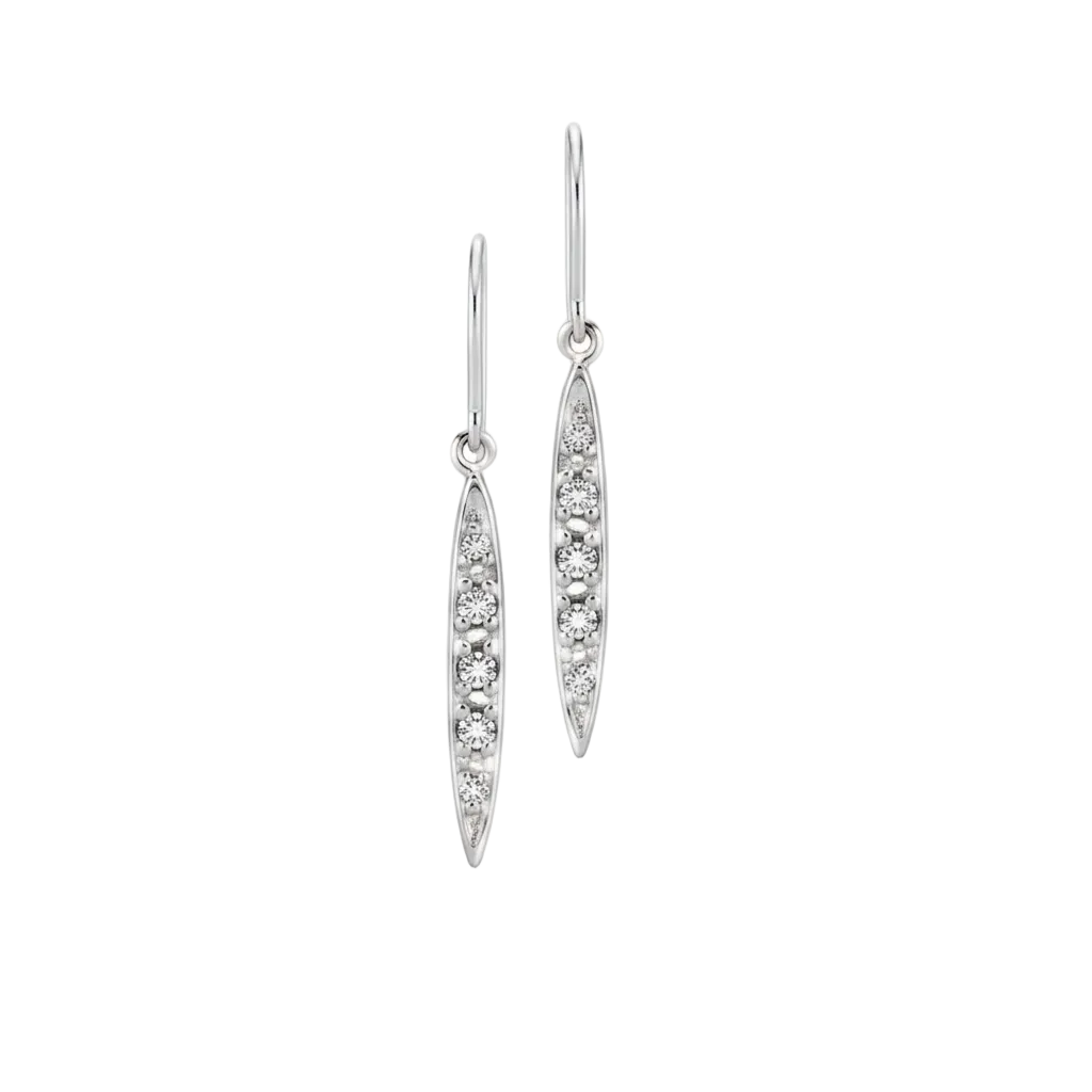 Shimmer Spike Earrings