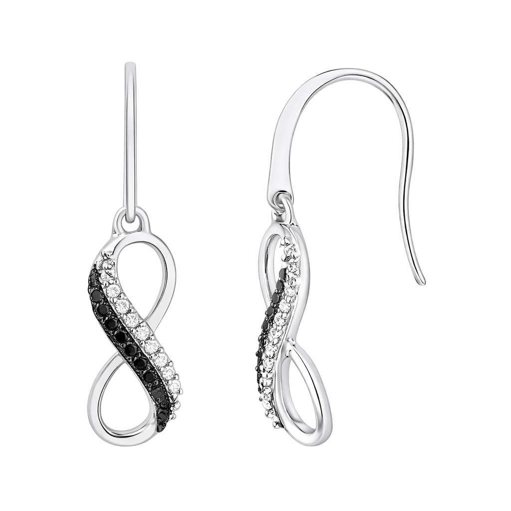 Strength in Forever Infinity Earrings
